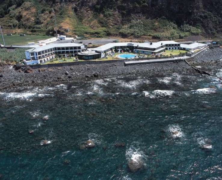 Hotel Estalagem Do Mar São Vicente Exterior foto